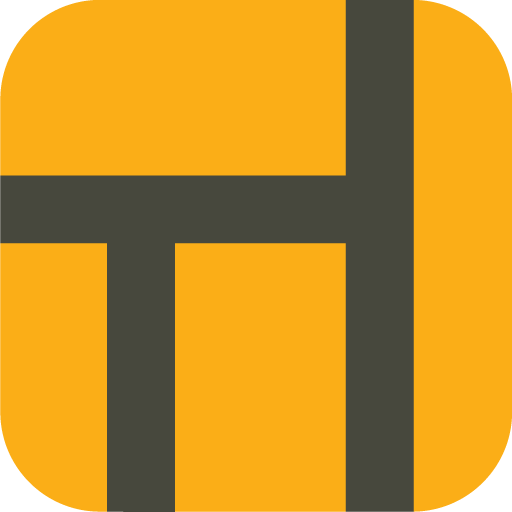 TrendHypes logo with orange geometric design on dark gray background